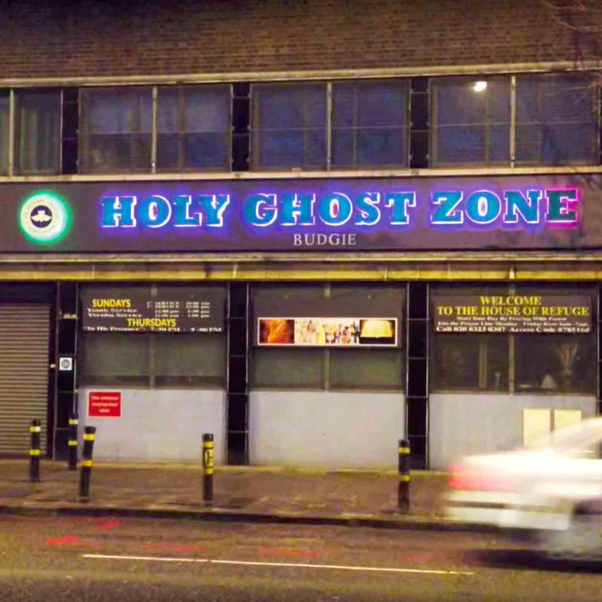 Cover artwork of Holy Ghost Zone by Budgie