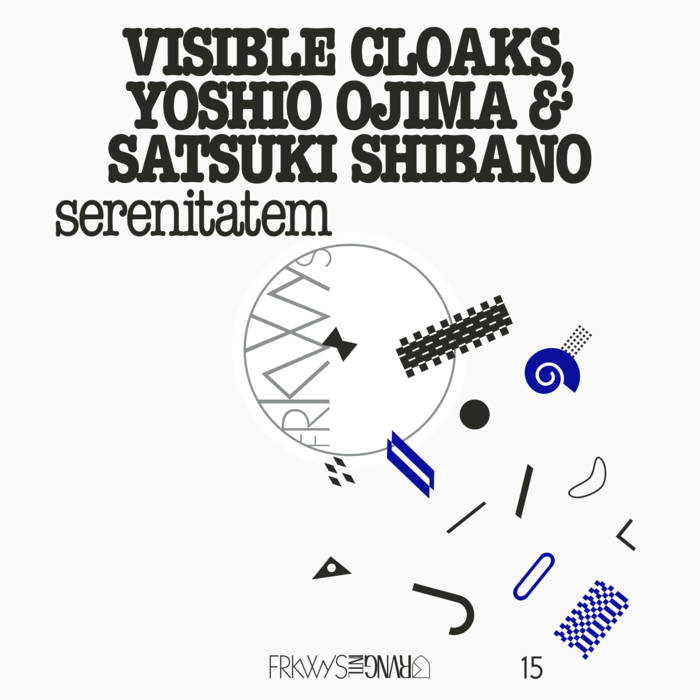 Cover artwork of FRKWYS Vol. 15: serenitatem by Visible Cloaks, Yoshio Ojima & Satsuki Shibano